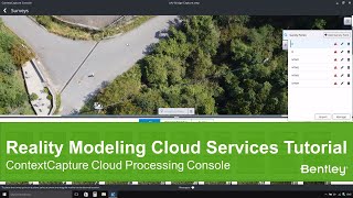 ContextCapture Cloud Processing Console: Survey UI & Speed Factor