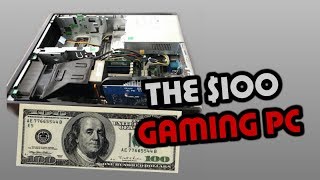 Building a $100 Game PC! - 1080p Gaming! - How does it perform? (Benchmarks and more)