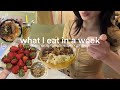 what I eat in a week 🍓🥬 simple meals + trying to lose weight