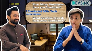 How To Clear Interview As Software Engineer(Fresh Graduate) | ft DEVSINC Team Lead