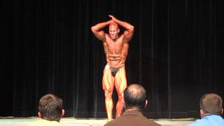 Kurt Weidner WNBF Pro Mid America posing routine 1