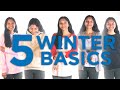 5 Winter Clothing Basics | T-shirt.ca