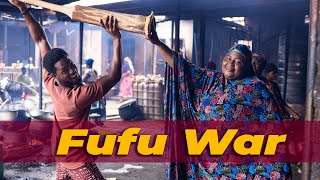 GHANAIAN FUFU POUNDING *GONE WRONG* | HOW TO MAKE AUTHENTIC FUFU | Street Food in Ghana