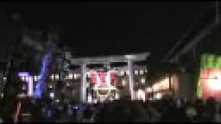 2008年 船待神社 秋季例大祭 本宮  2/3 西湊ふとん太鼓