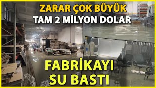 Esenyurt'ta Fabrika Su Altında Kaldı