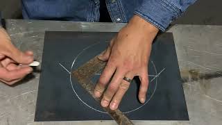 Welding Fabrication- Finding Center on a circle