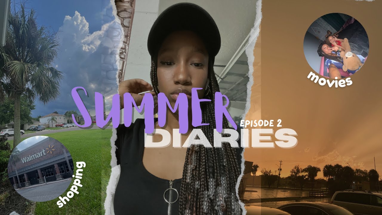 Summer Diaries ôÿç åep 02 A Weekend In My Life Taking Out My Braids