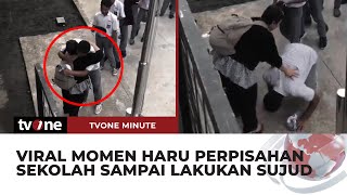 Viral Momen Perpisahan Murid SMA dengan Gurunya  | tvOne Minute