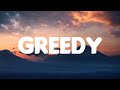 Tate McRae - ..Greedy..(Lyrics) | Libianca, Ed Sheeran,... Mix Lyrics