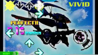 StepMania, Final Fantasy Unlimited - Vivid. On keyboard