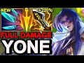 Wild Rift China Yone Mid - 26KILL Max Damage YONE Build Runes - Navori Quickblades Best Yone OP Item