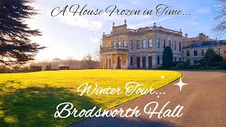 Brodsworth Hall \u0026 Gardens Yorkshire a Victorian Mansion Frozen in Time \