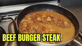 BURGER STEAK - EASY RECIPE