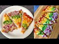 Cheesy Rainbow PIZZA | Colorful Pizza for PRIDE month | Flavours Of Food