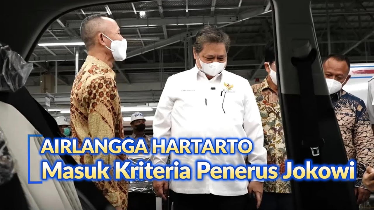 Airlangga Hartarto Masuk Kriteria Penerus Jokowi - YouTube