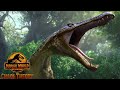 Suchomimus Attacks the Nublar Five! Jurassic World Chaos Theory Season 2 Clip!