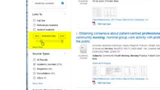 Introduction to CINAHL