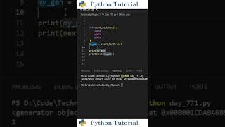 How Yield Turns Functions Into Generators | Python Tutorial
