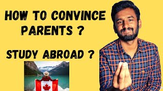 How to Convince Your Parents ? Study Abroad ? | In Tamil | ARUNKUMAR VLOGGER|