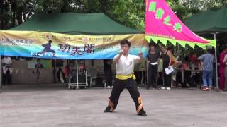 香港功夫表演2015年7月26日林孝傑江西竹林寺