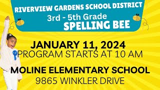 RGSD Districtwide Elementary Spelling Bee