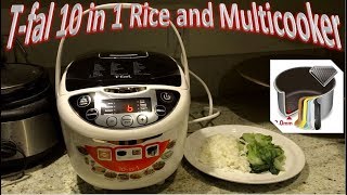 T-fal 10 in 1 Rice Cooker Multicooker Review | Model RK705851