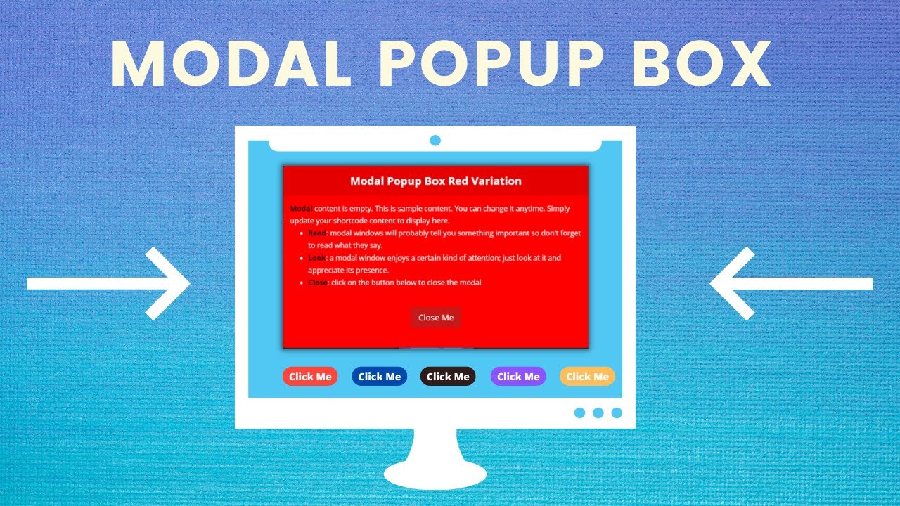 How To Add Modal Popup Box On WordPress Website - Free Wordpress Modal ...