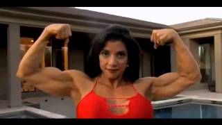 Muscle Building   Beautiful Female Bodybuilder Marina Lopez Flexing Strong Muscles 2012 youtube orig