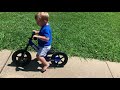 kids strider bike 18 month old riding balance bike review