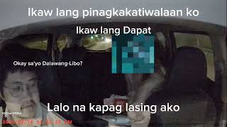 Ikaw lang pinagkakatiwalaan ko, lalo na kung lasing ako. | Grab Car Driver