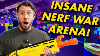 I Found The ULTIMATE Nerf War Arena!