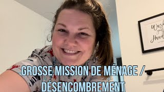 Vlog Ménage Désencombrement jasette ❤️ #declutter