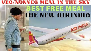 Airindia Domestic Flight Food Review || Air India Flight Mumbai To Delhi ✈️