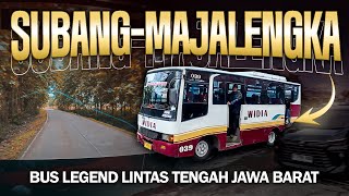 Lelah Menunggu, Beruntung ada Bus ini! Trip WIDIA Subang - Majalengka via Cikamurang