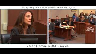 Jason Momoa in DUNE movie - Johnny Depp vs Amber Heard Defamation Trial Day 20