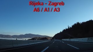 A6/A1/A6 Rijeka - Zagreb 2x Speed