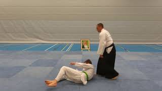 Aikido - Koshi-nage vs. Ushiro-katate-tori-kubi-shime