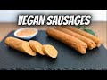 Homemade Vegan Sausages Recipe | Budget Friendly [Simple with no weird ingredients]