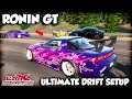 New Ronin GT Ultimate Drift Setup - CarX Drift Racing Online