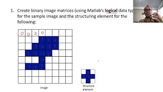 Morphological Image Processing Exercise 1 in Matlab