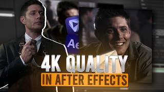 4k quality + 60 fps in after effects tutorial + Free cc