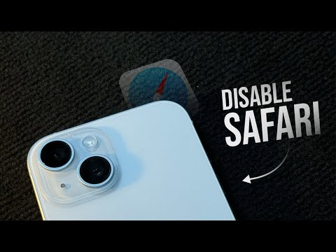How to disable Safari on iPhone (tutorial)