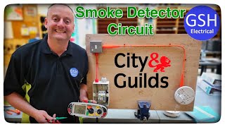 How to Test our Smoke Detector Circuit City amp Guilds 5357 Practical Assessment 107 Task B MI Cable