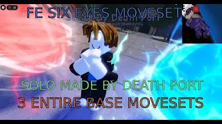 Tsb FE Six Eyes Moveset Script Showcase [Ability Assets Holder Account Got Termed]