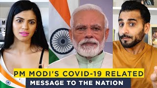 PM Modi's COVID-19 related message to the nation | British Indian REACTION / REVIEW!