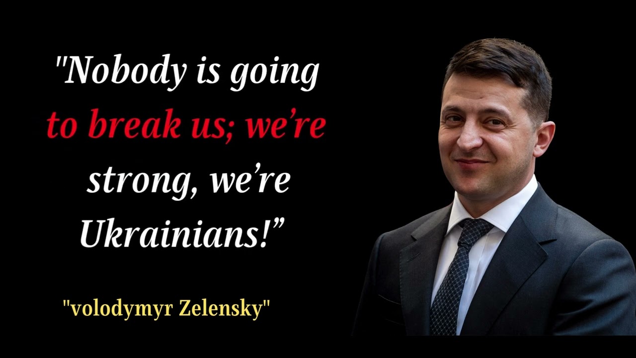 Volodymyr Zelensky Best Words About Russia | Best Quotes - YouTube