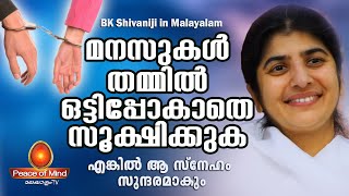 മോഹവും സ്നേഹവും ഒന്നല്ല - Beware of attachment - BK Shivani ji malayalam| Peace of Mind TV Malayalam