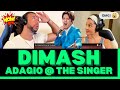 First Time Hearing Dimash perform Adagio at the Singer Reaction - WHAT A PERFORMANCE!