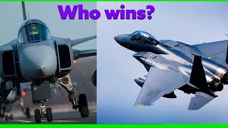 JAS 39 Gripen vs F-15E Strike Eagle: A Comparison🤔