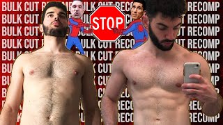 Why Recomp is KILLING Your Gains (Bulking and Cutting Truth)